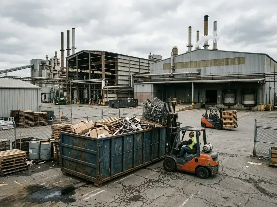 industrial-factory-scrap-conta-003 — frequently asked questions, Cheap Roll-off Dumpster Rentals in Milan, IL